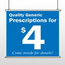 Pharmacy 102 Hanging Banner