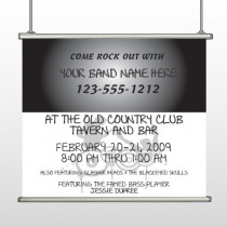 Silhouette Band 366 Hanging Banner