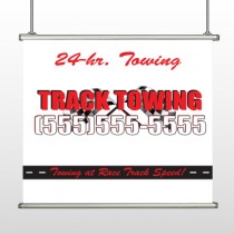 Towing 126 Hanging Banner