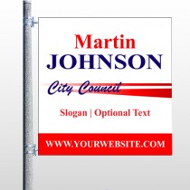 City Council 133 Pole Banner
