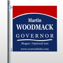 Governor 132 Pole Banner