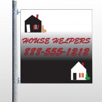 Househelper 245 Pole Banner