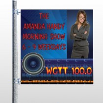 AMP Morning Show 439 Pole Banner