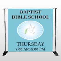 Bible Dove 162 Pocket Banner Stand