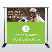 Bike Insurance 110 Pocket Banner Stand