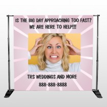 Crazy Wedding 411 Pocket Banner Stand