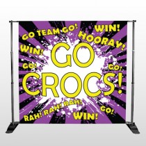 Crocs 42 Pocket Banner Stand