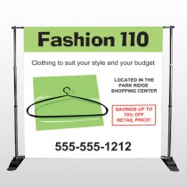 Fashion Hanger 526 Pocket Banner Stand