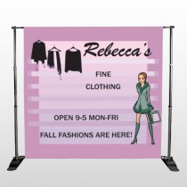 Fine Clothing 531 Pocket Banner Stand