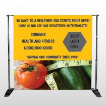 Healthy Tomato 404 Pocket Banner Stand