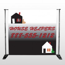 Househelper 245 Pocket Banner Stand