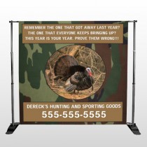 Hunt Turkey 409 Pocket Banner Stand