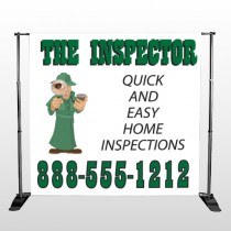 Home Inspection 361 Pocket Banner Stand