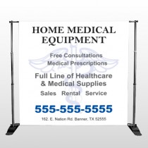 Medical Symbol 99 Pocket Banner Stand