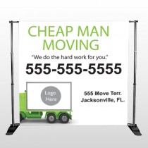 Moving 121 Pocket Banner Stand
