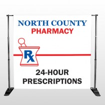 Pharmacy 101 Pocket Banner Stand