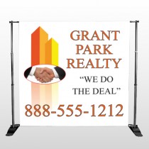 Real Handshake 365 Pocket Banner Stand