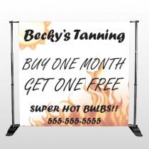 Tanning 298 Pocket Banner Stand