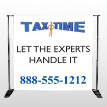 Tax Time 171 Pocket Banner Stand