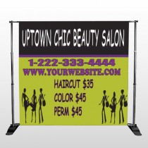 Uptown Salon 642 Pocket Banner Stand