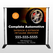 Detailing Services 115 Pocket Banner Stand