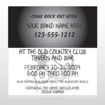 Silhouette Band 366 Site Sign