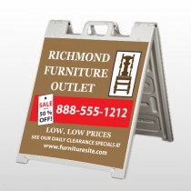 Outlet Chair 527 A Frame Sign