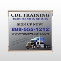CDL Training 155 Track Banner