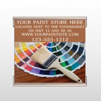 Paint Brushes 256 Track Banner