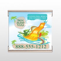 Palm Island Pool 534 Track Banner