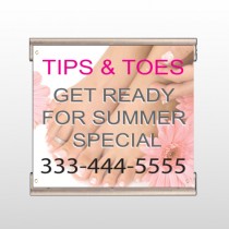 Tips And Toes 488 Track Banner