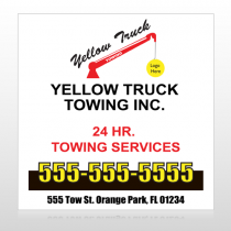 Towing 125 Site Sign