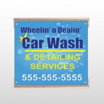 Blue Bubbles 113 Track Sign