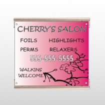 Cherry Salon 288 Track Sign