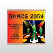 Dance Disco 518 Track Sign