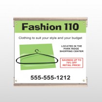 Fashion Hanger 526 Track Sign