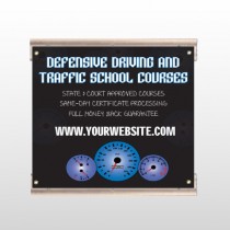 Traffic School 152 Track Sign