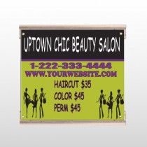 Uptown Salon 642 Track Sign