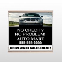 Auto Mart 114 Track Sign