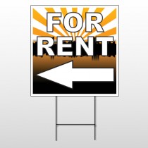 For Rent 720 Wire Frame Sign