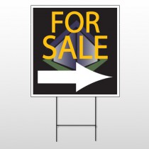 For Sale Corner 705 Wire Frame Sign