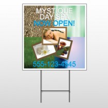 Mystique Spa 492 Wire Frame Sign