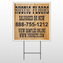 Wood Panel 248 Wire Frame Sign