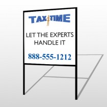 Tax Time 171 H Frame Sign