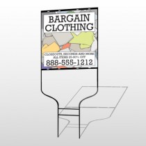 Bargain Bin 532 Round Rod Sign