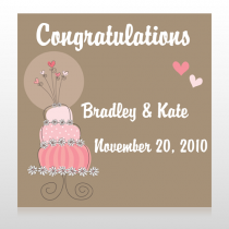 Heart Cake 03 Site Sign