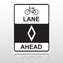 Bike Lane 10039 Road Sign