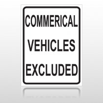 Commercial 10077 Parking Lot Sign