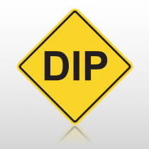 Dip 10107 Road Sign