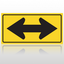 Directional Yellow 10007 Road Sign